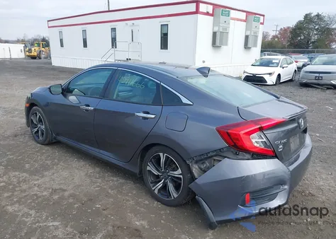 2017 Honda Civic Touring from USA, damaged, VIN 2HGFC1F97HH635240